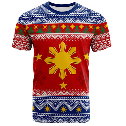 Philippines Filipinos T-Shirt Maligayang Pasko Christmas Parol Style
