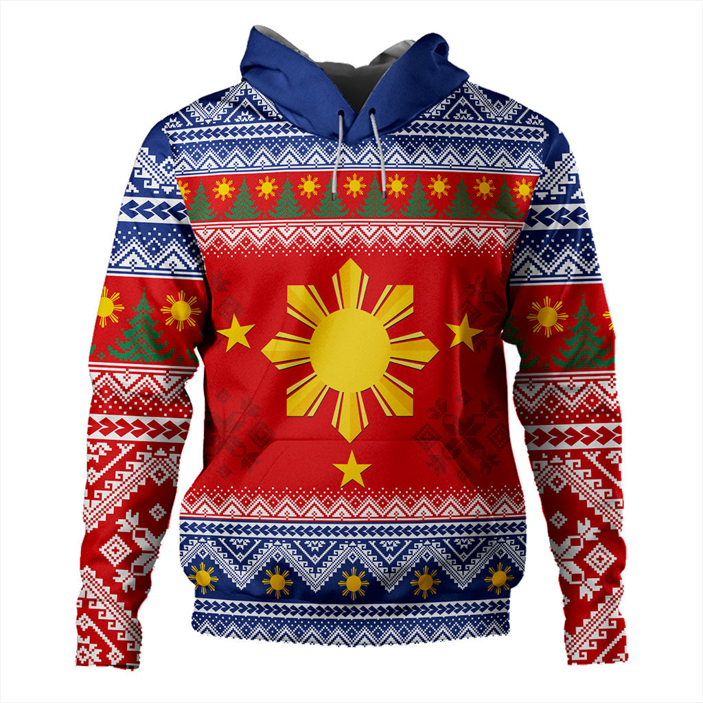 Philippines Filipinos Hoodie Maligayang Pasko Christmas Parol Style