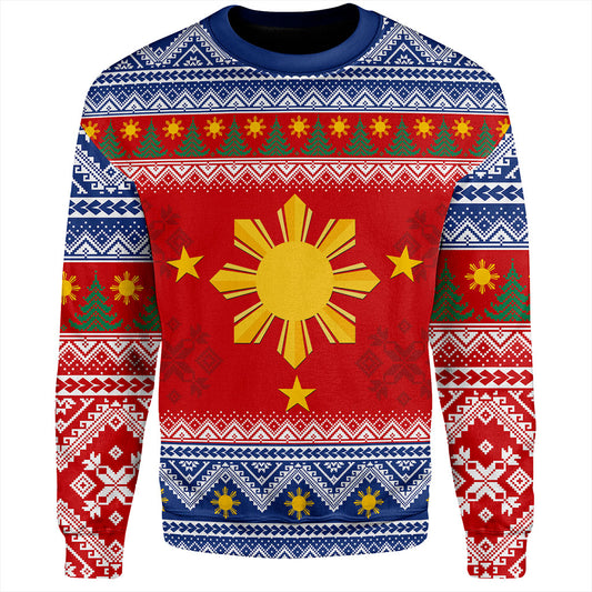Philippines Filipinos Sweatshirt Maligayang Pasko Christmas Parol Style