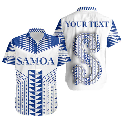 Samoa Custom Personalised Short Sleeve Shirt Manu Samoa