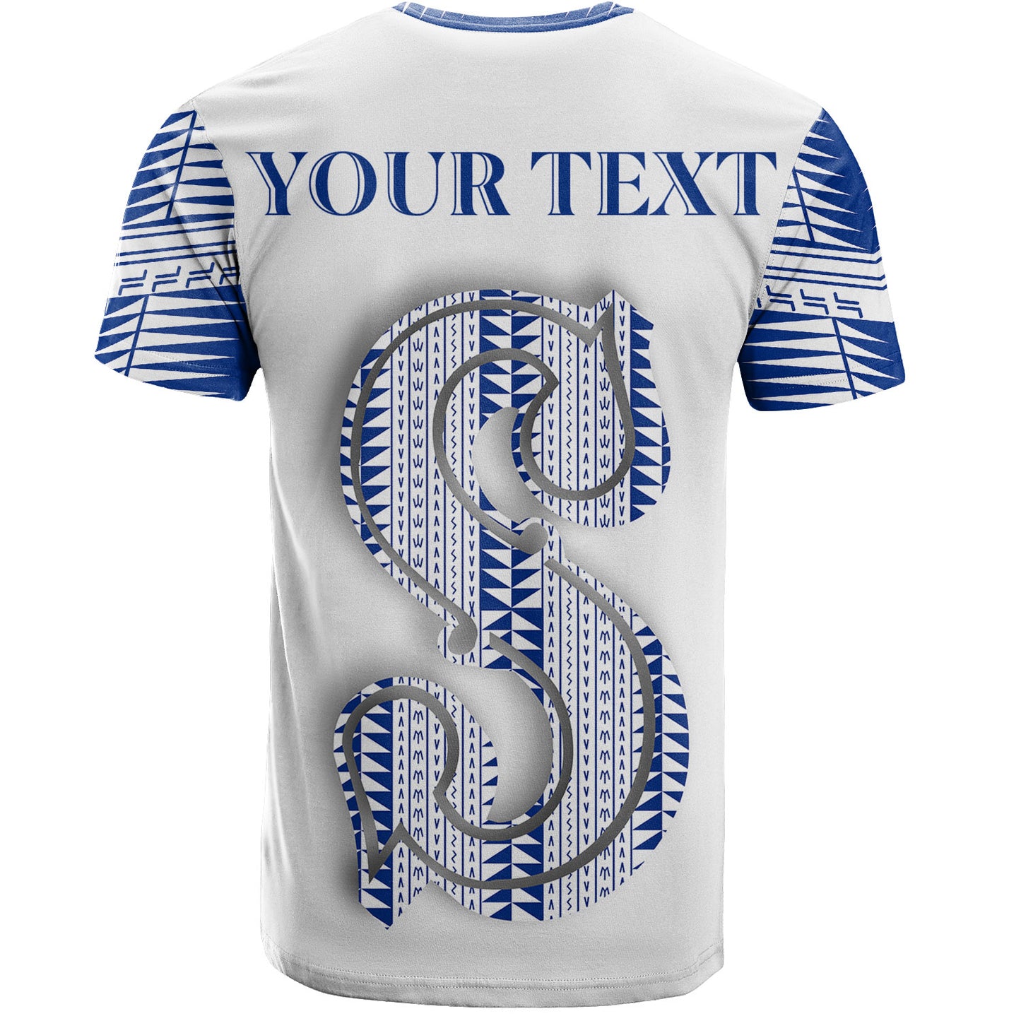 Manu Samoa Custom Personalised All Over T-Shirt - Samoa Tribal