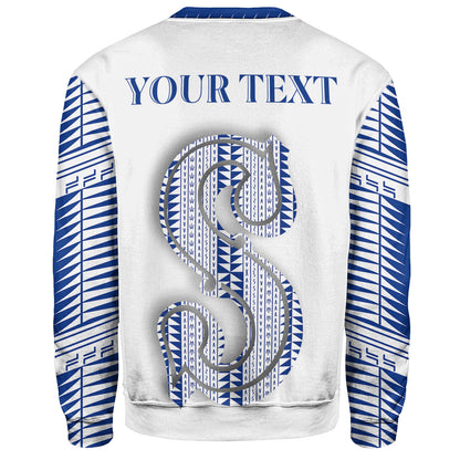 Samoa Custom Personalised Sweatshirt Manu Samoa