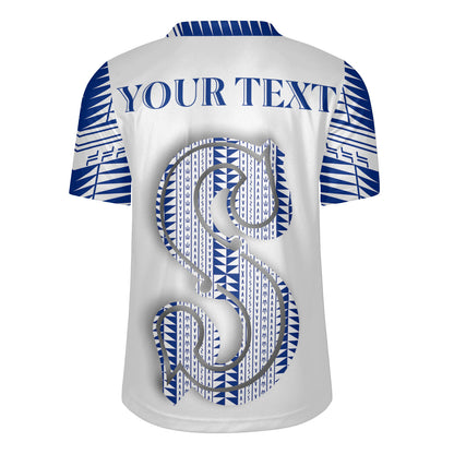 Samoa Custom Personalised Rugby Jersey Manu Samoa