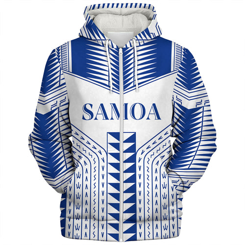 Samoa Custom Personalised Sherpa Hoodie Manu Samoa