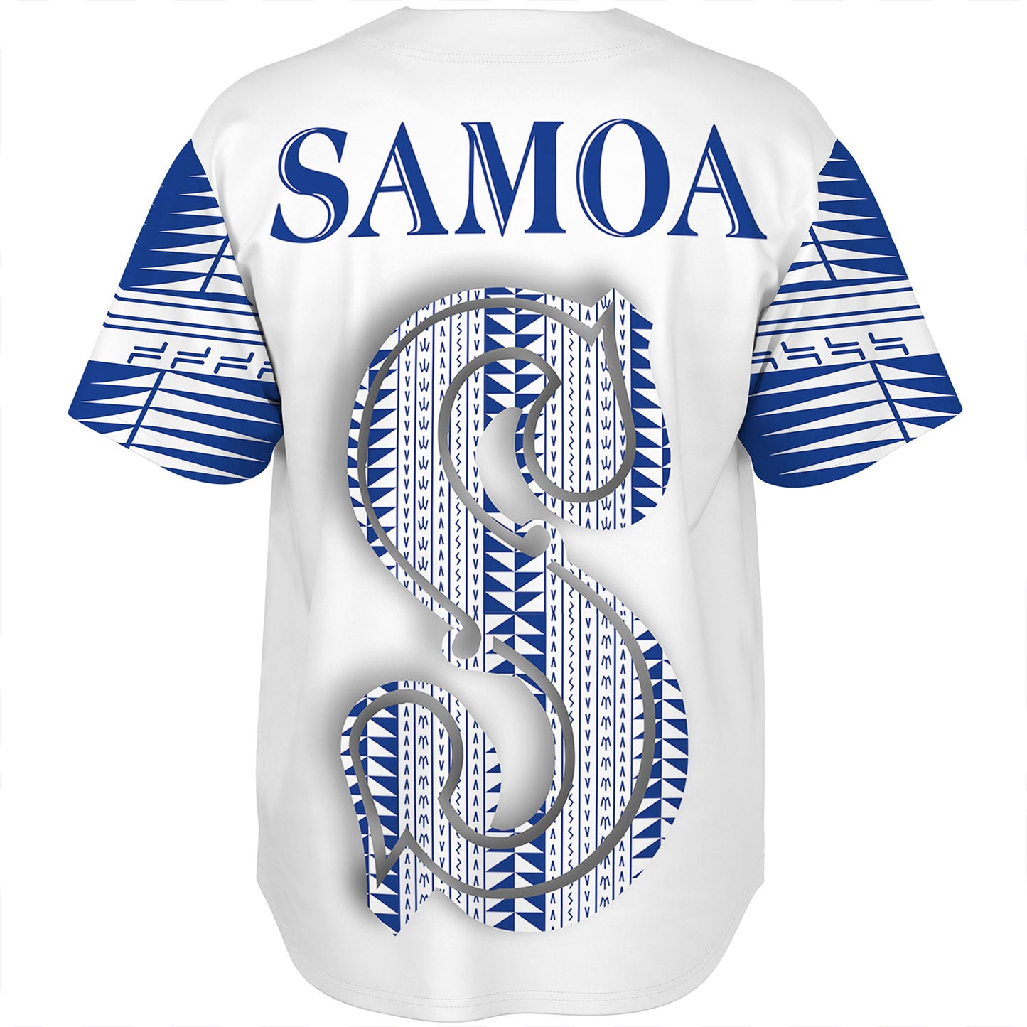 Samoa Custom Personalised Baseball Shirt Manu Samoa