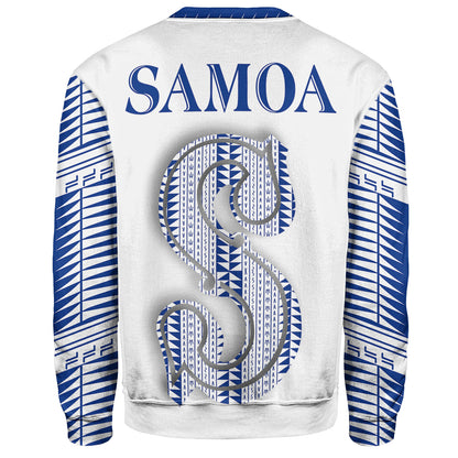 Samoa Custom Personalised Sweatshirt Manu Samoa