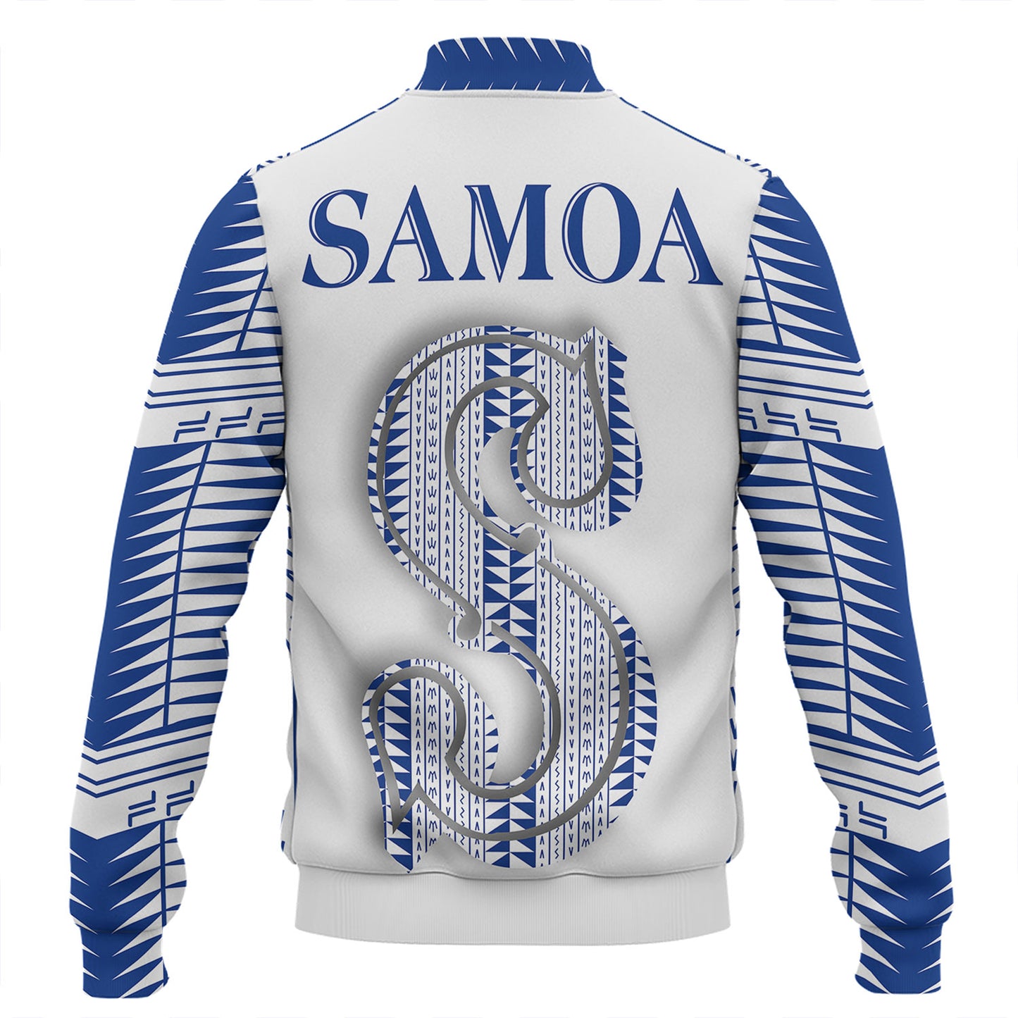 Samoa Custom Personalised Baseball Jacket Manu Samoa