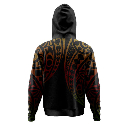 Marquesas Islands Hoodie Kakau Style