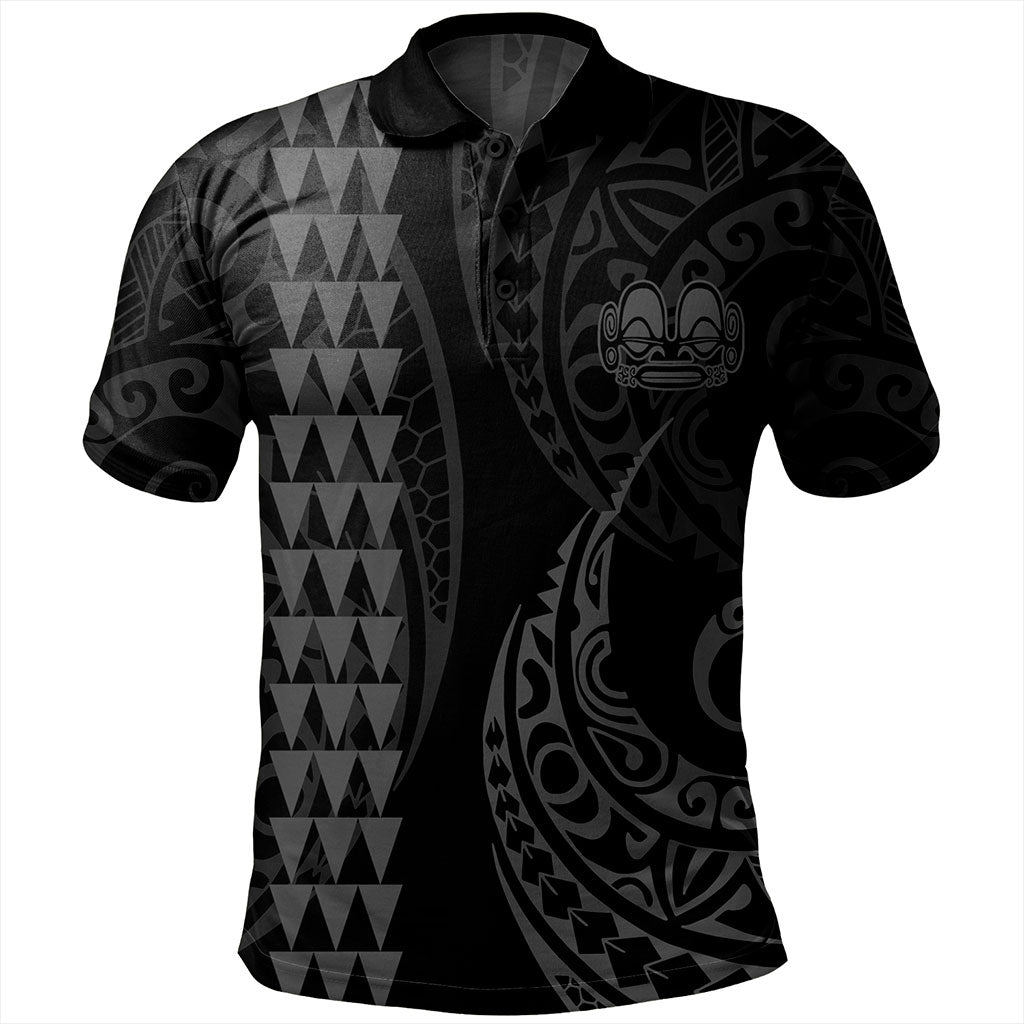 Marquesas Islands Polo Shirt Kakau Style
