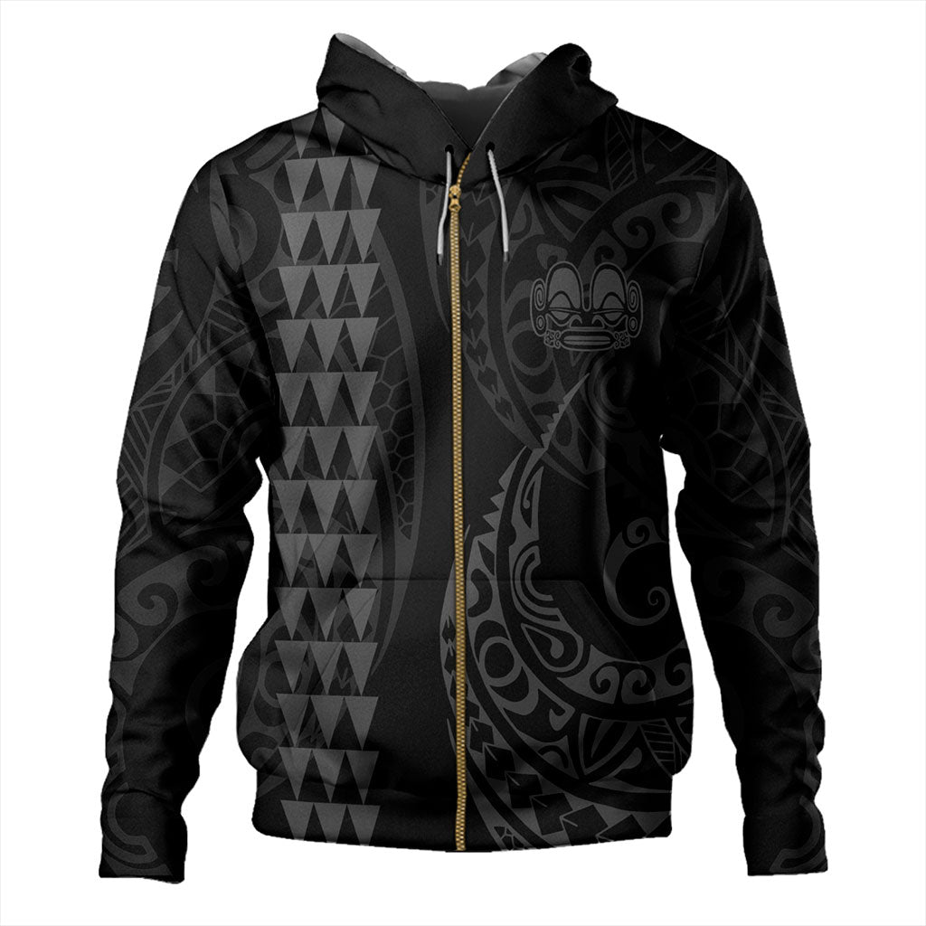 Marquesas Islands Hoodie Kakau Style
