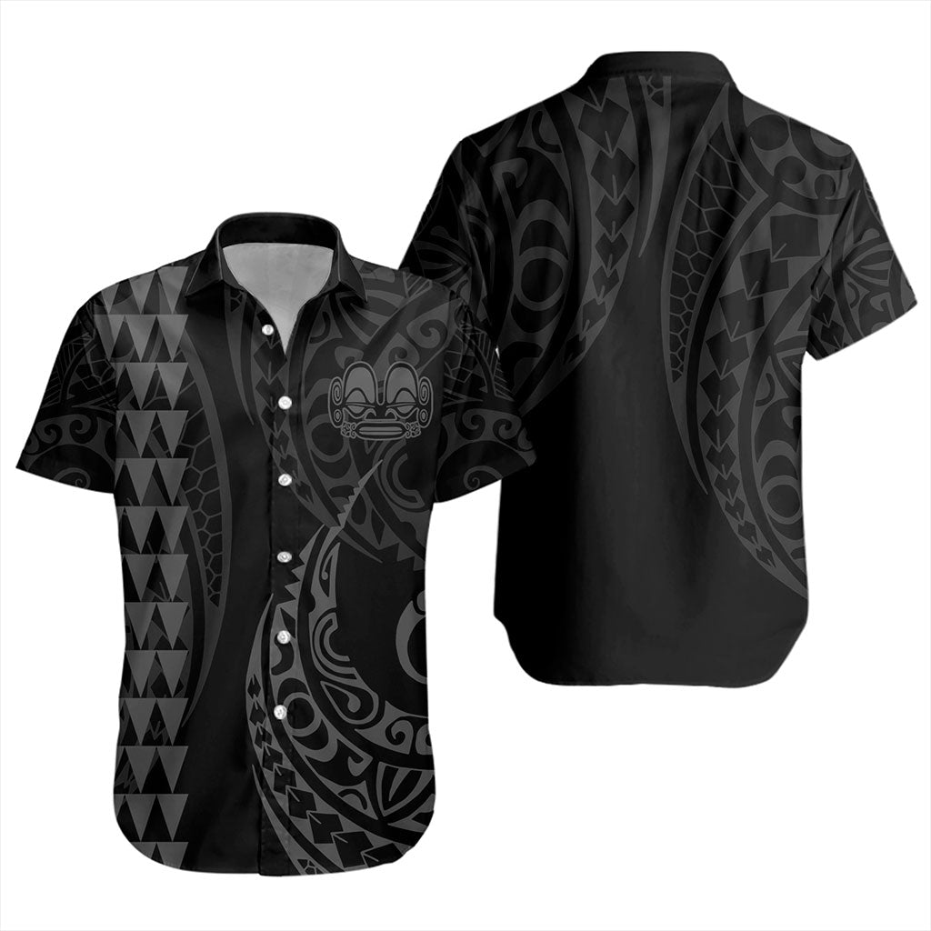 Marquesas Islands Short Sleeve Shirt Kakau Style