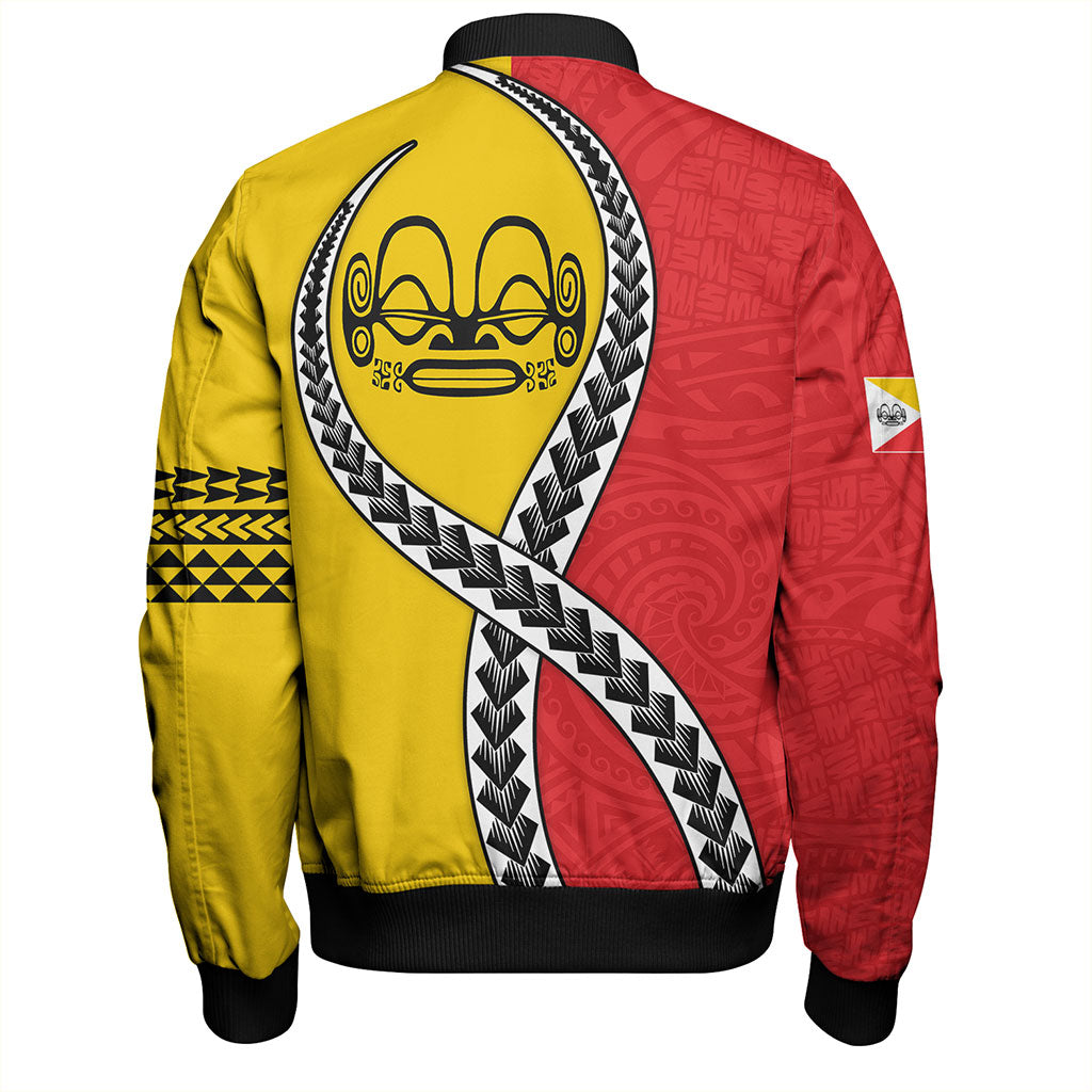 Marquesas Islands Bomber Jacket Tribal Polynesian In My Heart