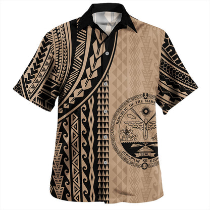 Marshall Islands Hawaiian Shirt Polynesian Tattoo