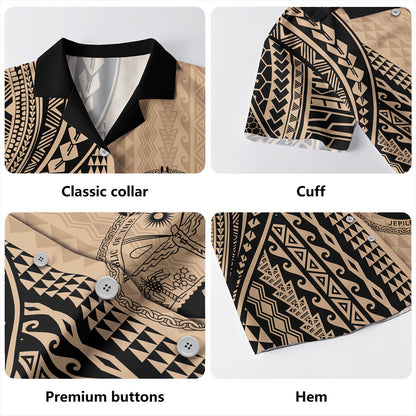 Marshall Islands Hawaiian Shirt Polynesian Tattoo
