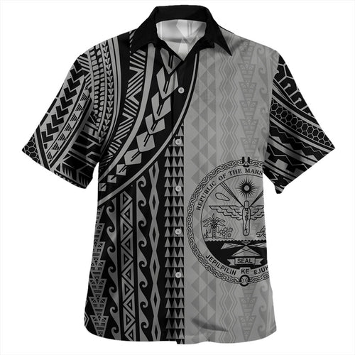 Marshall Islands Hawaiian Shirt Polynesian Tattoo