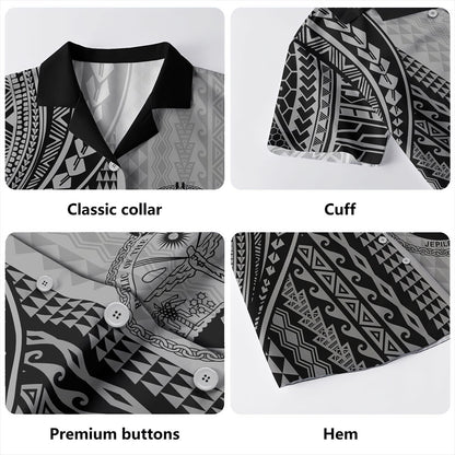 Marshall Islands Hawaiian Shirt Polynesian Tattoo