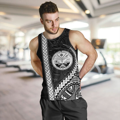 Marshall Islands Tank Top Tribal Micronesian Coat Of Arms