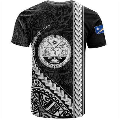 Marshall Islands T-Shirt Tribal Micronesian Coat Of Arms