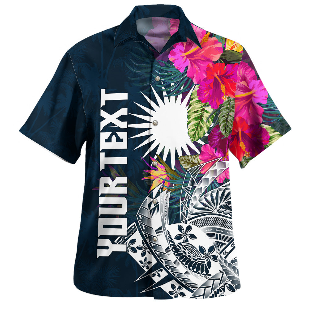 Marshall Islands Hawaiian Shirt Custom Personalised Polynesian Summer Vibes