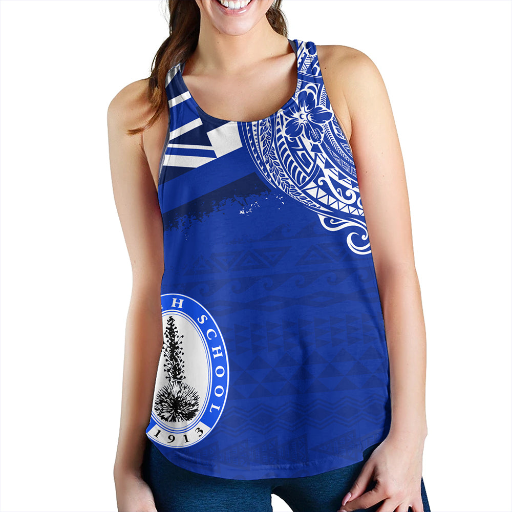 Hawaii Women Tank Maui High School With Crest Style