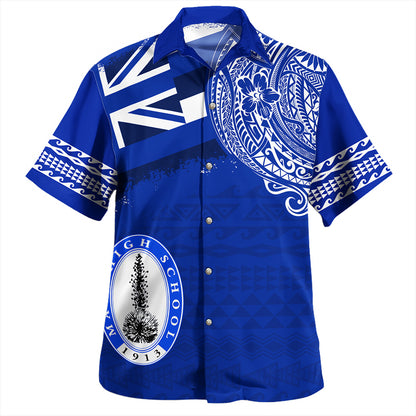 Hawaii Hawaiian Shirt Maui High School With Crest Style
