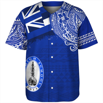 Hawaii Baseball Shirt Maui High School With Crest Style
