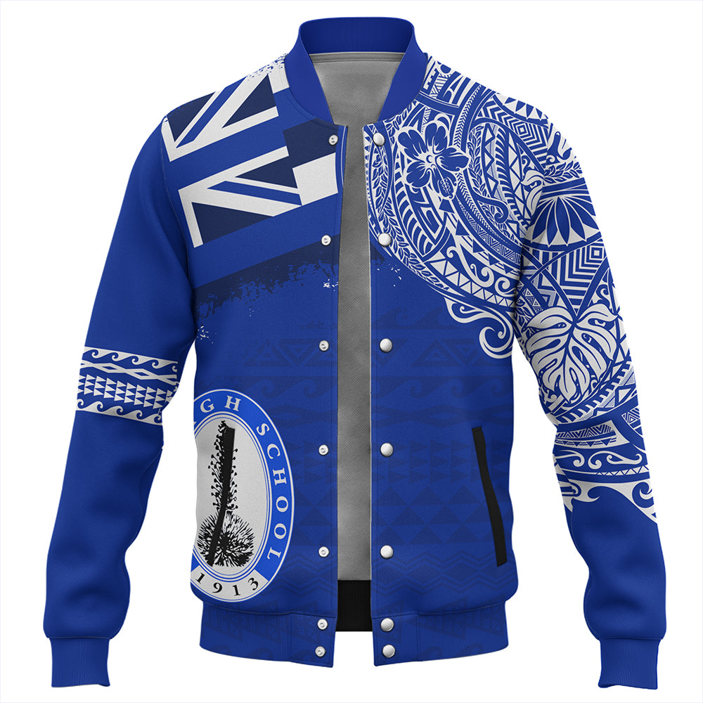 Hawaii Baseball Jacket Maui High School With Crest Style
