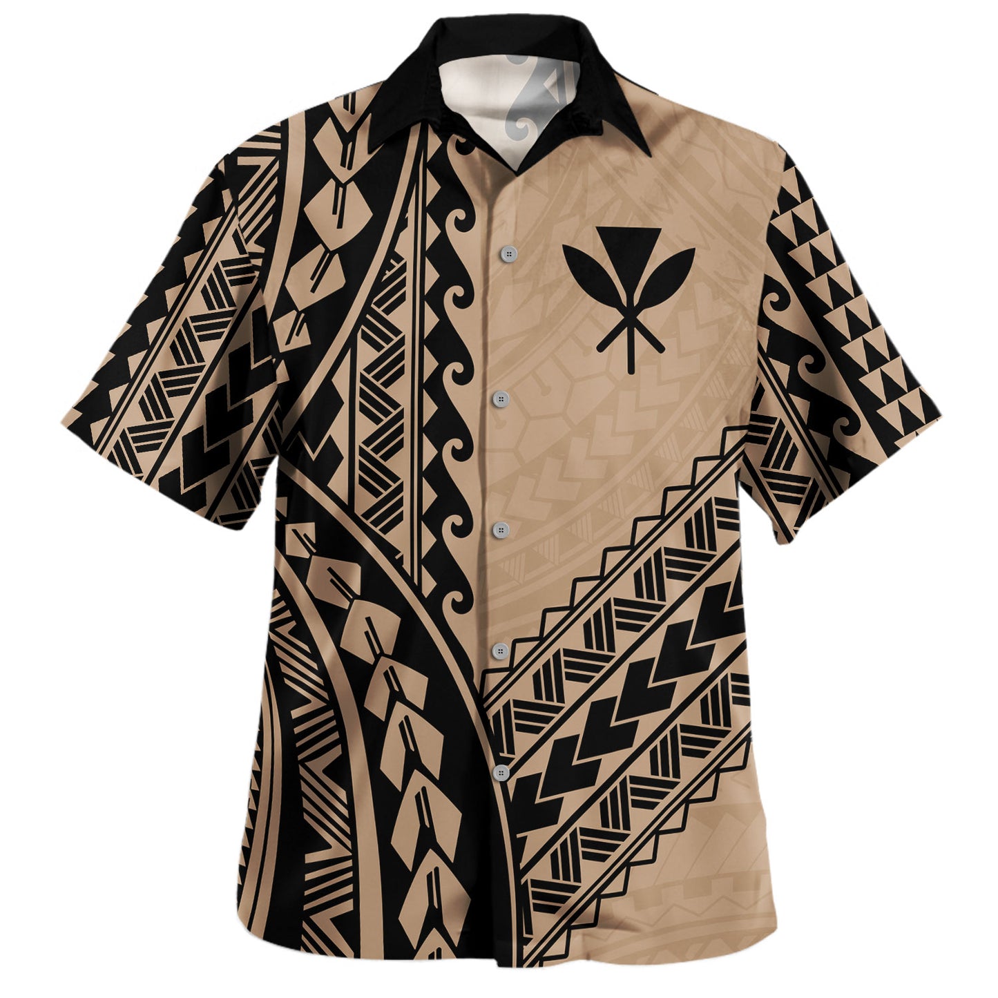 Hawaii Hawaiian Shirt Tribal Polynesian Tattoo Pattern Graphic Style