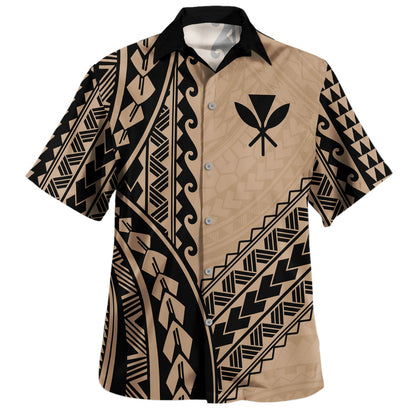 Hawaii Hawaiian Shirt Tribal Polynesian Tattoo Pattern Graphic Style