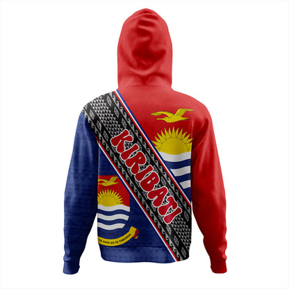 Kiribati Hoodie Micronesia Flag And Coat Of Arms