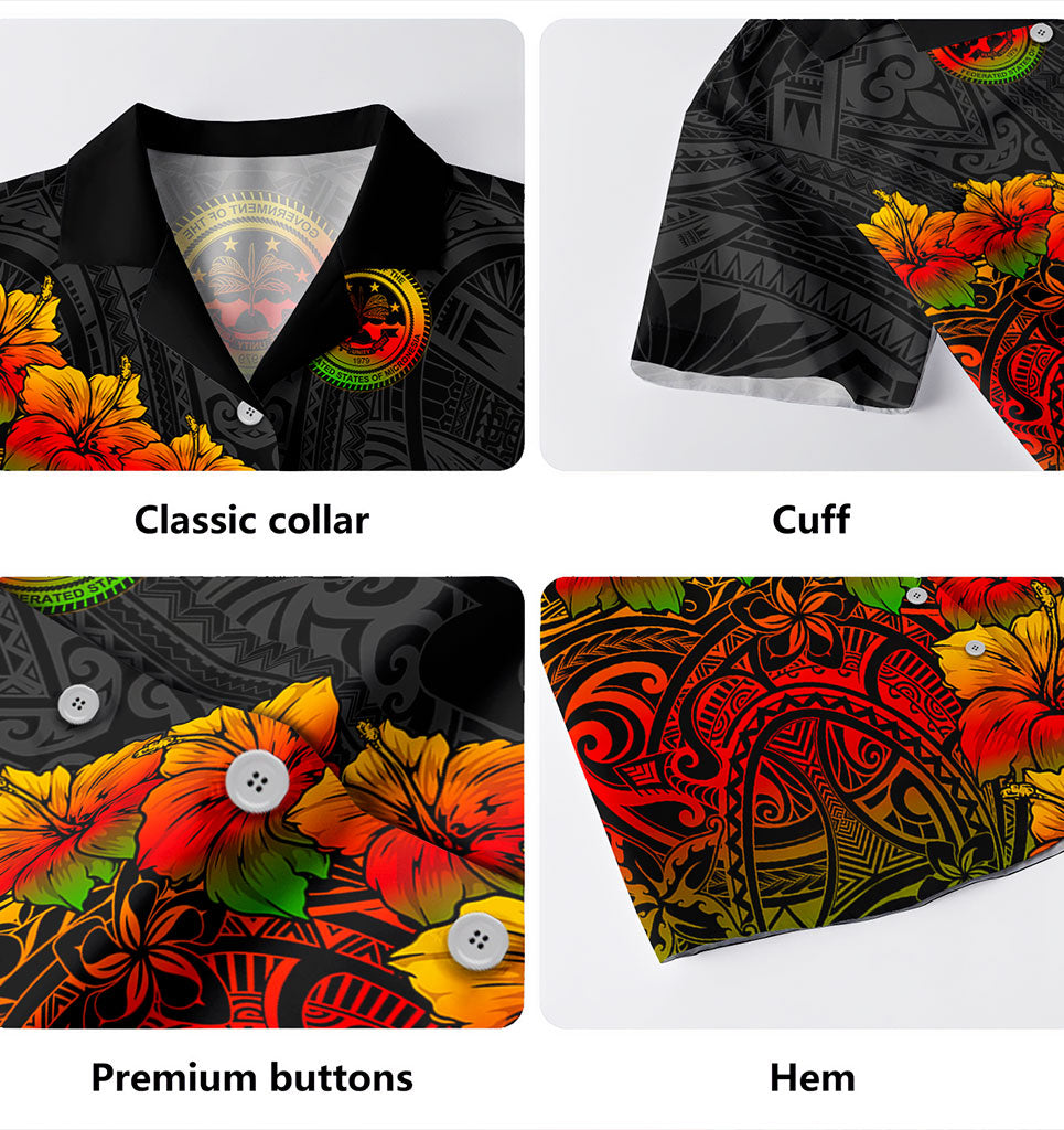 Federated States Of Micronesia Hawaiian Shirt Style Tropical