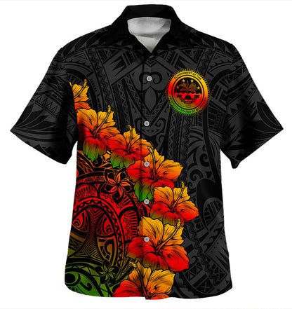 Federated States Of Micronesia Hawaiian Shirt Style Tropical