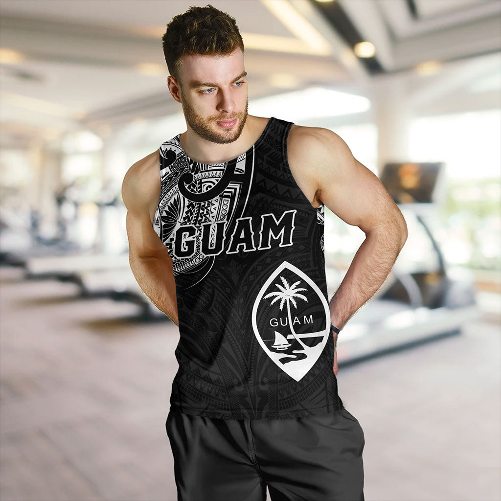 Guam Tank Top Micronesia Tribal Coat Of Arms