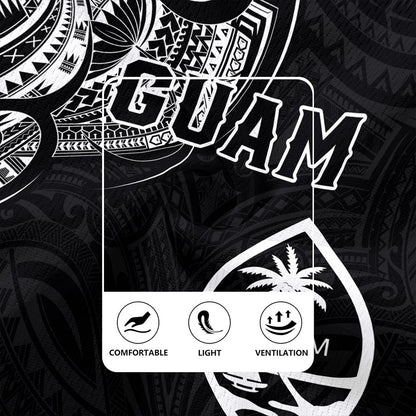 Guam Rugby Jersey Micronesia Tribal Coat Of Arms