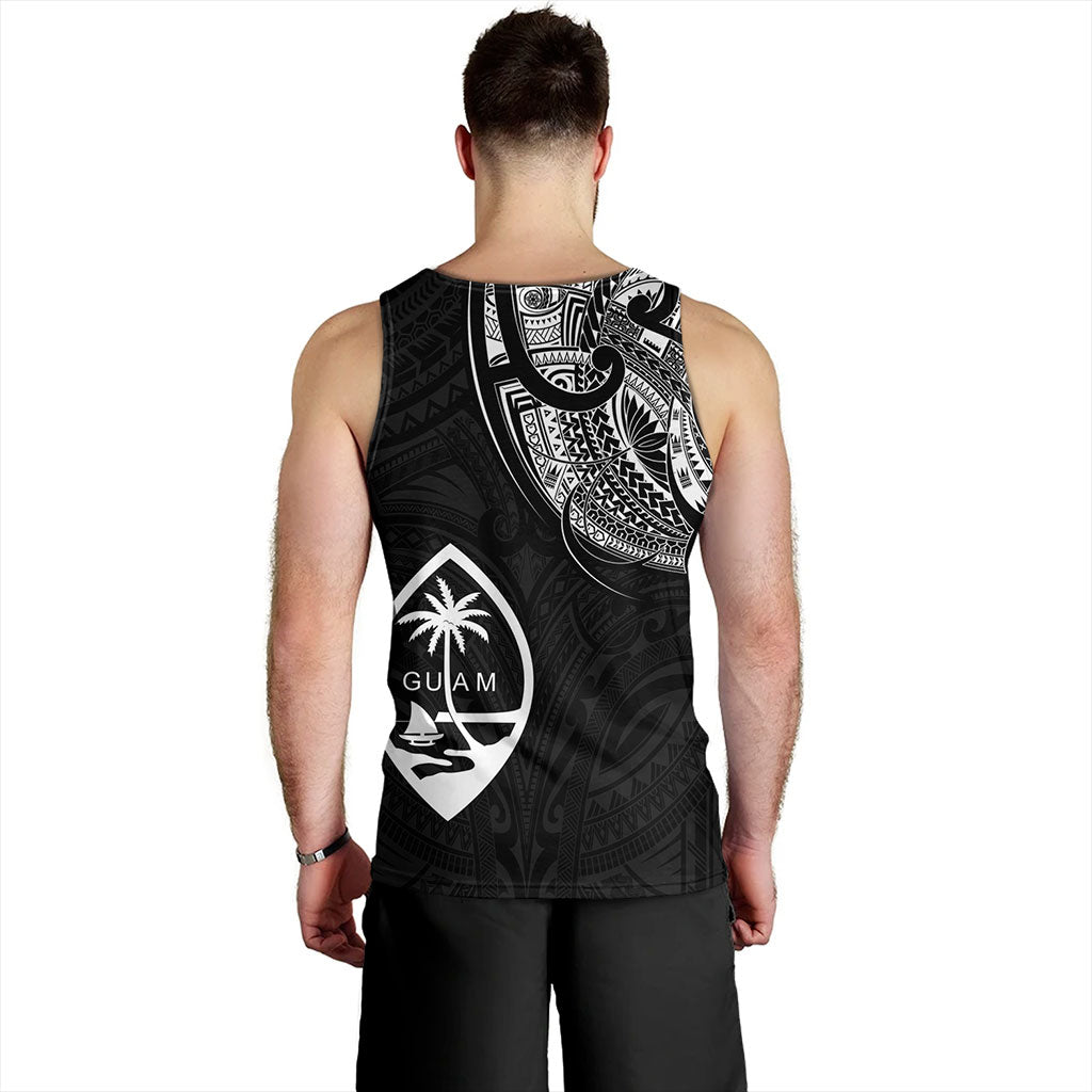 Guam Tank Top Micronesia Tribal Coat Of Arms