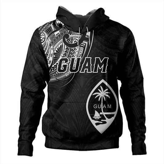 Guam Hoodie Micronesia Tribal Coat Of Arms