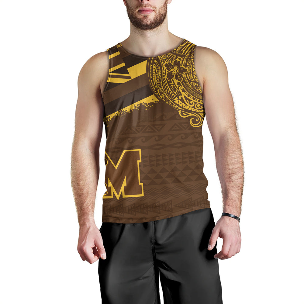 Hawaii Tank Top Mililani High School With Crest Style