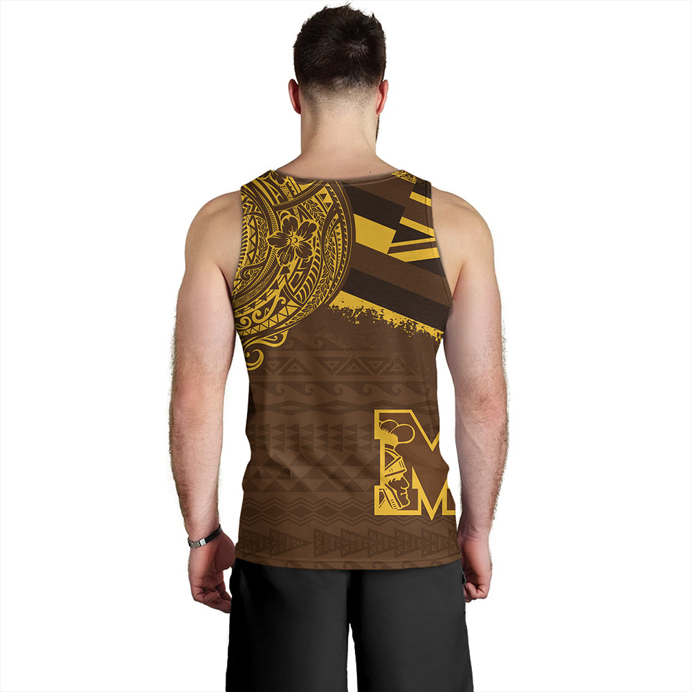 Hawaii Tank Top Mililani High School With Crest Style