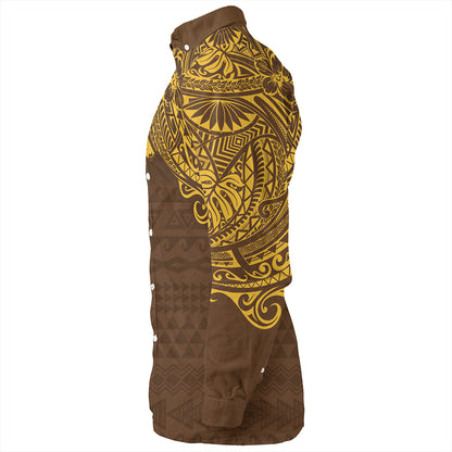 Hawaii Long Sleeve Shirt Mililani High School With Crest Style