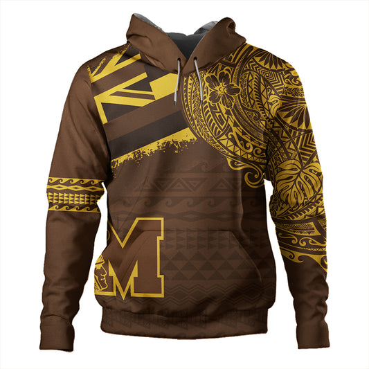 Hawaii Hoodie Mililani High School With Crest Style
