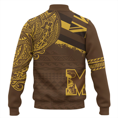 Hawaii Baseball Jacket Mililani High School With Crest Style