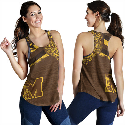 Hawaii Women Tank Mililani High School With Crest Style