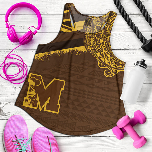 Hawaii Women Tank Mililani High School With Crest Style