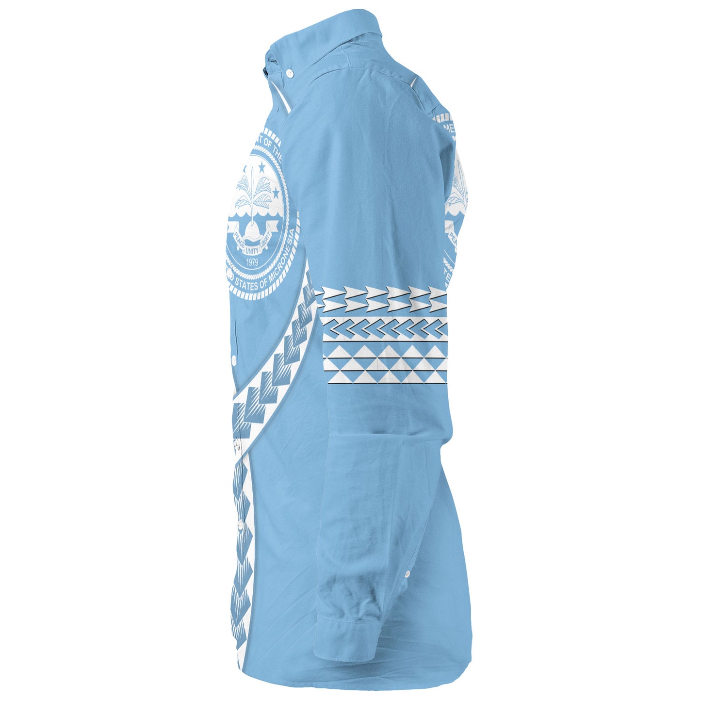 Federated States of Micronesia Long Sleeve Shirt Tribal Polynesian In My Heart