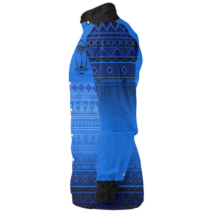 Fiji Long Sleeve Shirt Fijian Rugby Style