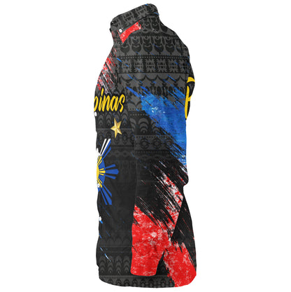 Philippines Filipinos Long Sleeve Shirt Pilipinas Sun Grunge Style