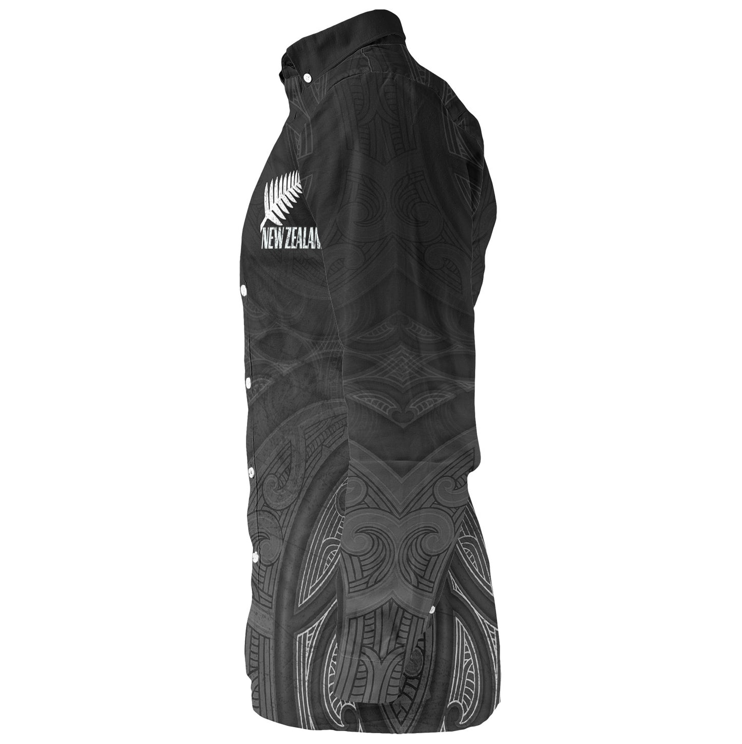 New Zealand Long Sleeve Shirt Rugby Ball Style