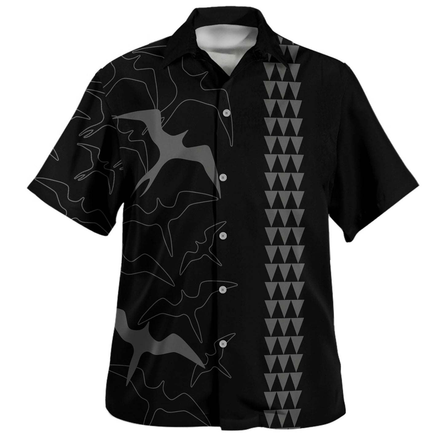 Hawaii Hawaiian Shirt Iwa Bird Flight Style