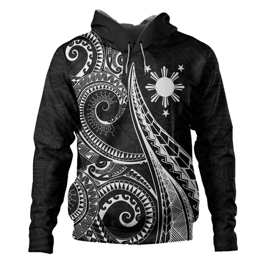 Philippines Filipinos Hoodie Tattoo Polynesian Inspired Design