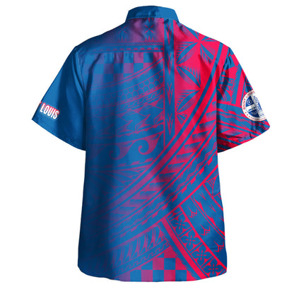 Hawaii Saint Louis School Hawaiian Shirt -Logo School Hawaii Patterns